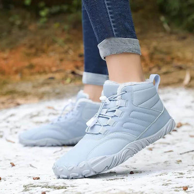 Men's high-top sneakers with a warm and modern design