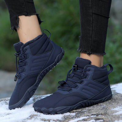 Men's high-top sneakers with a warm and modern design