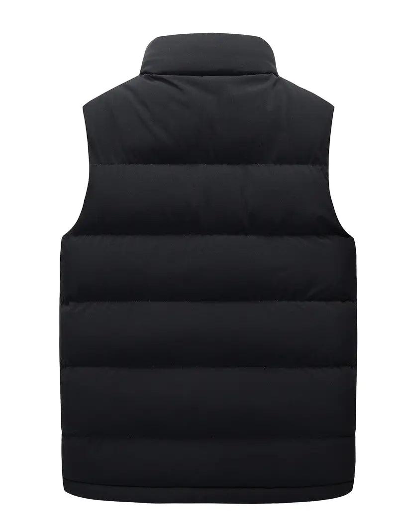 Warm and modern vest for men