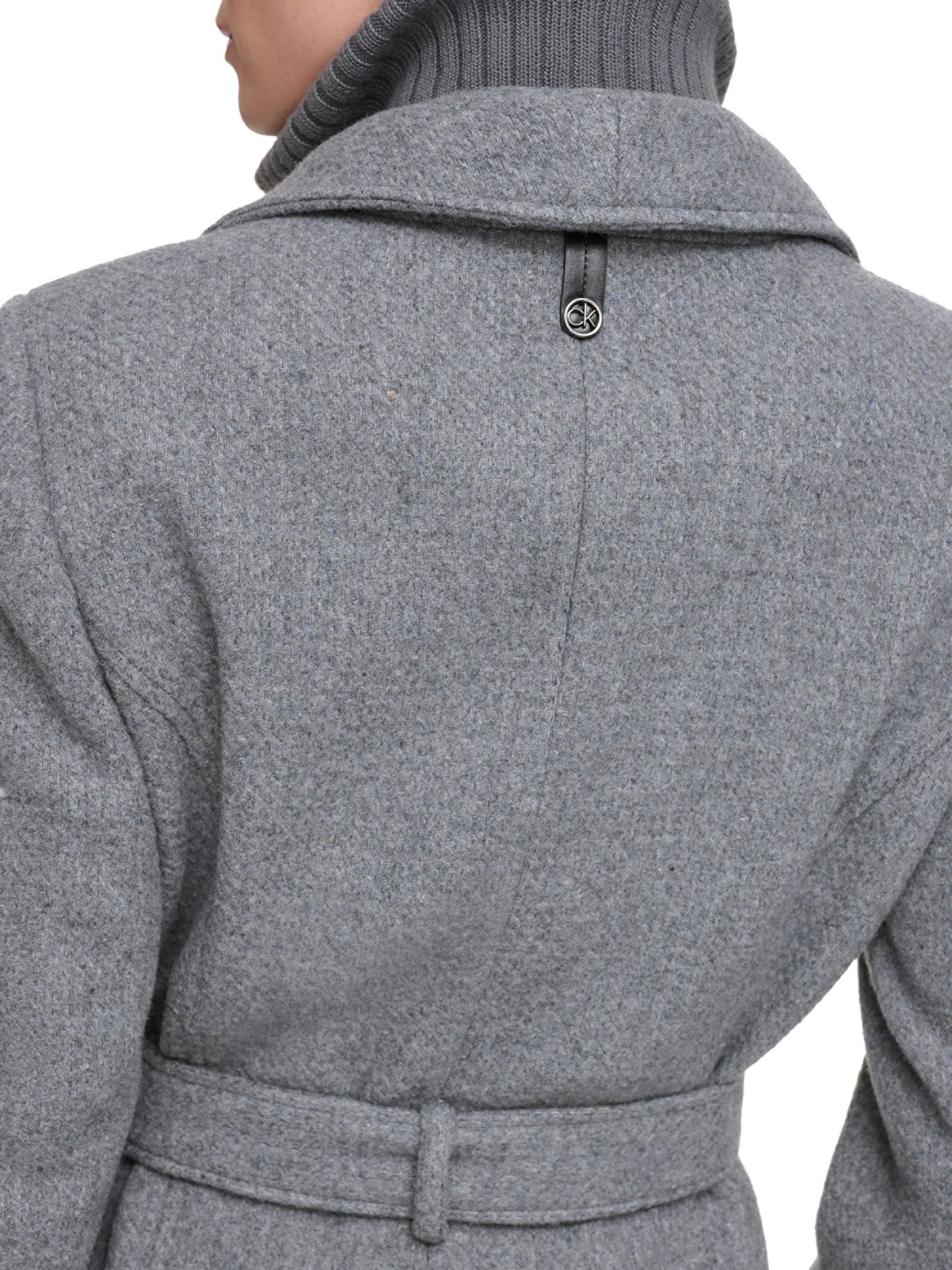 Women's Wrap Coat with Angular Design – Ideal for Any Season