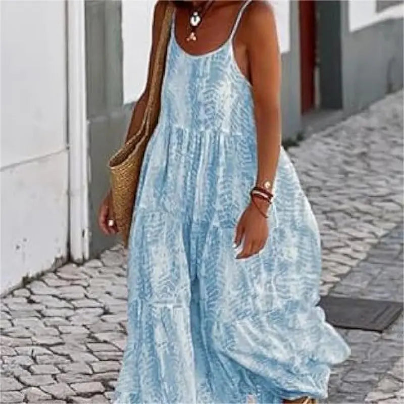 Victoria - Asymmetrical Printed Dress