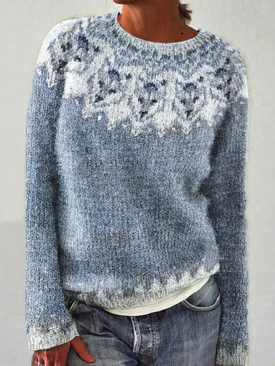 Barbro - Long-sleeved knitted sweater