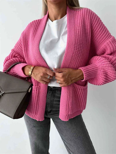 Elegant open-front cardigan: style and comfort for every day