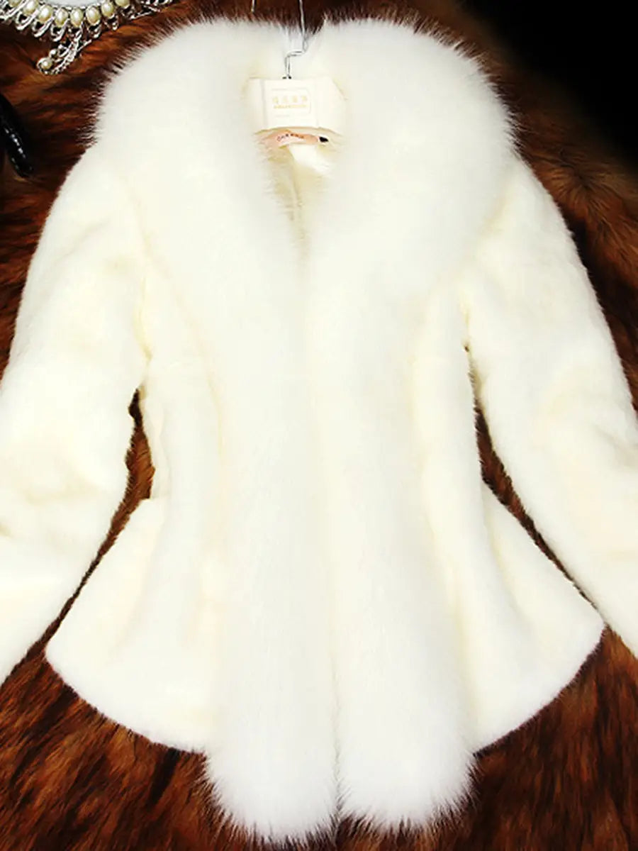 Sofia's Thick Patchwork Coat for Maximum Warmth