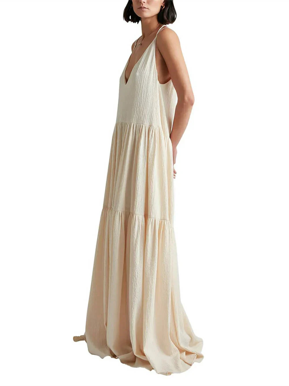 Camila - Elegant V-Neck Dress