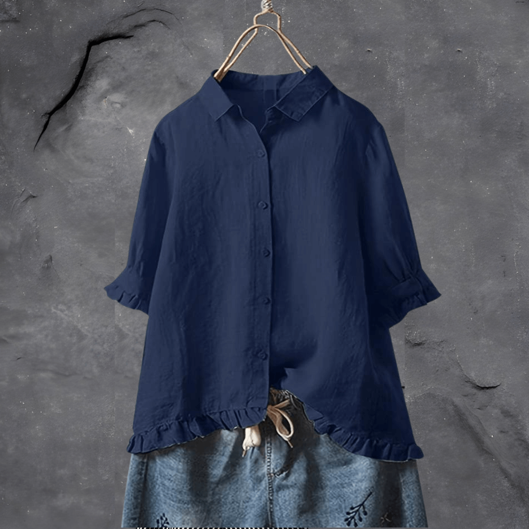 Sophisticated feminine blouse with an elegant and modern design