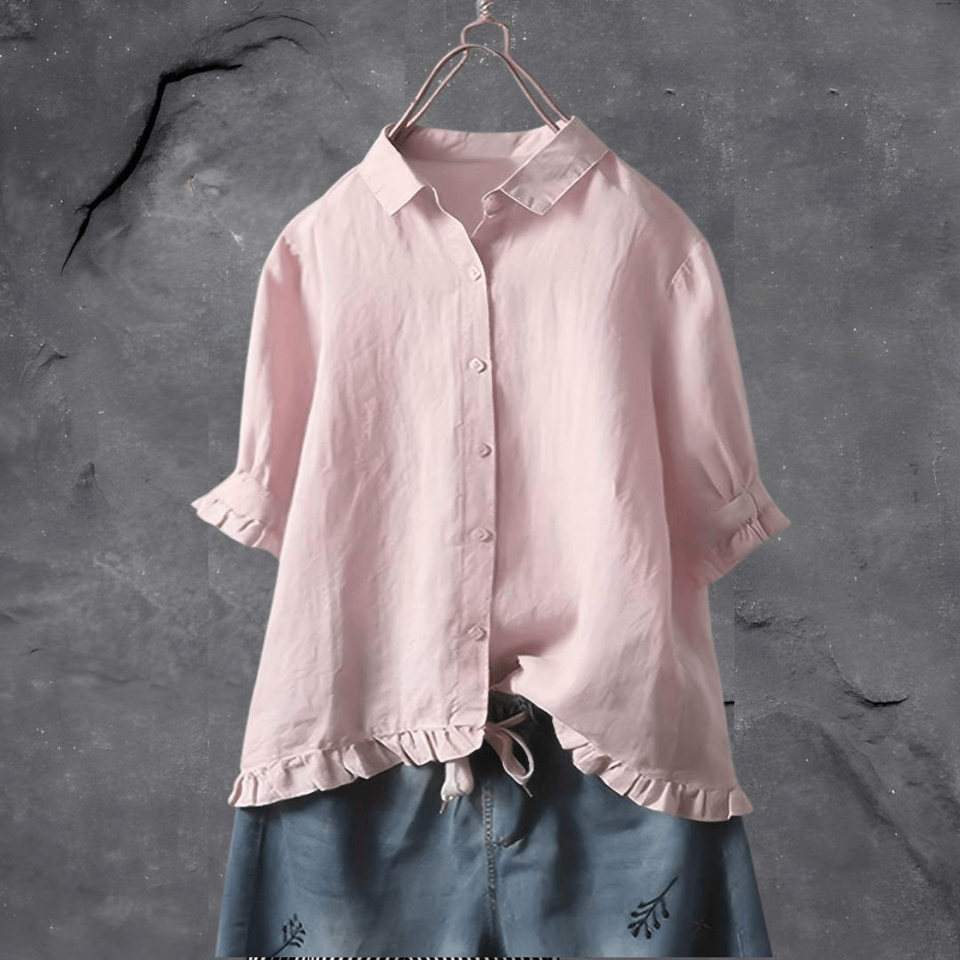 Sophisticated feminine blouse with an elegant and modern design