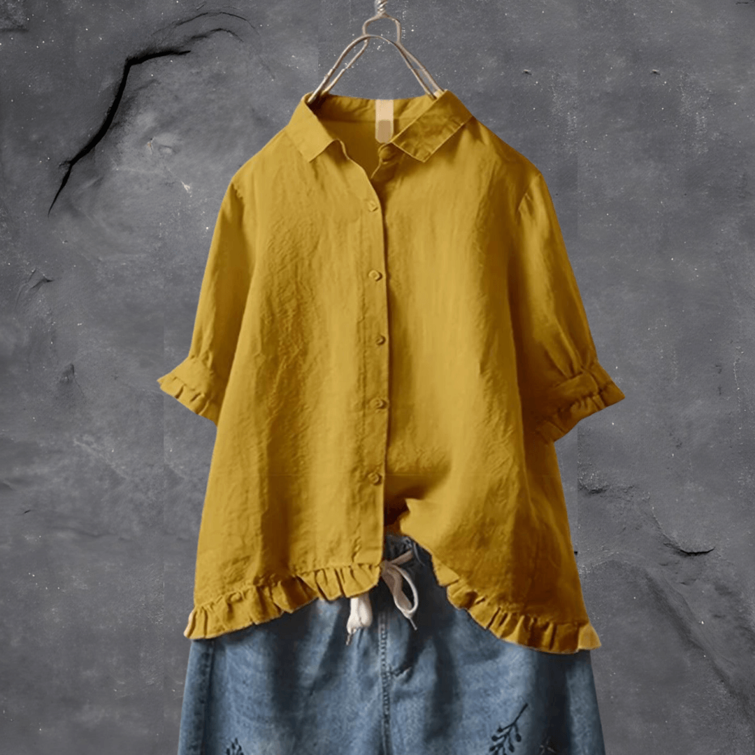 Sophisticated feminine blouse with an elegant and modern design