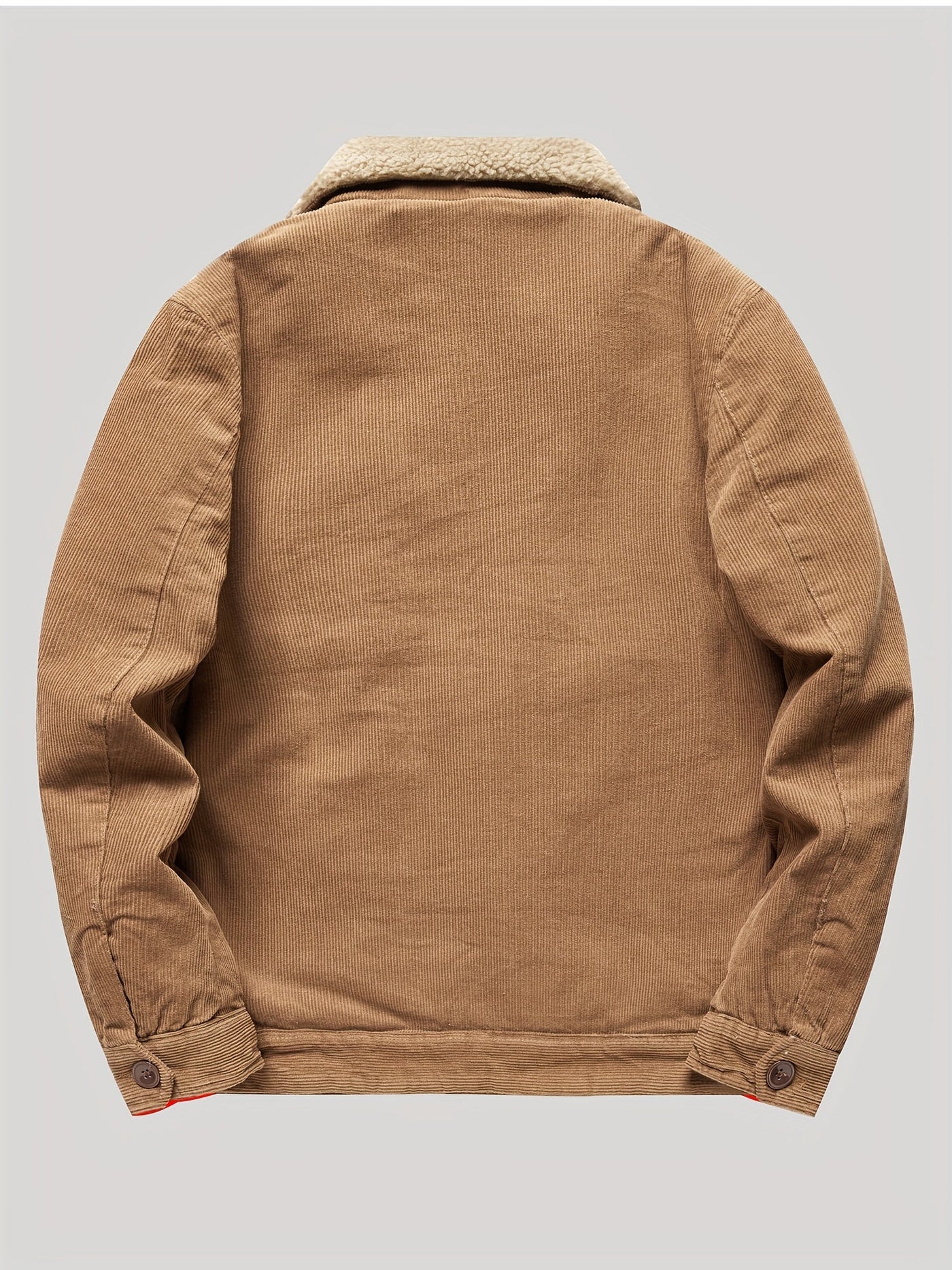 Men's Full-Zip Jacket, Lightweight and Warm for Outdoor Activities in Winter