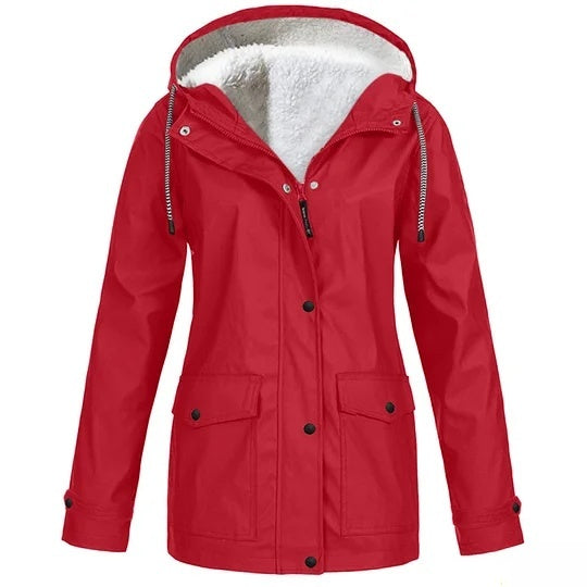 Outdoor Adventure Hooded Jacket, Winter Mountaineering Coat