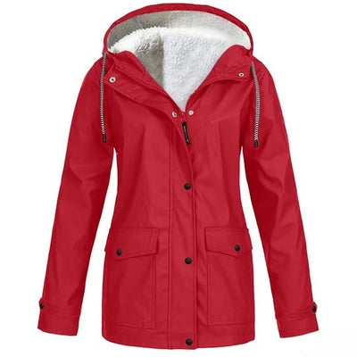 Outdoor Adventure Hooded Jacket, Winter Mountaineering Coat