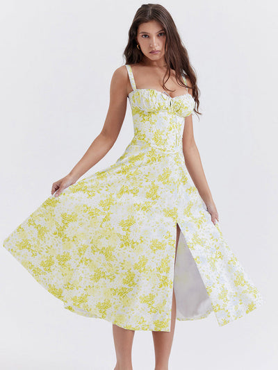 Gemma - Casual dress with side slits