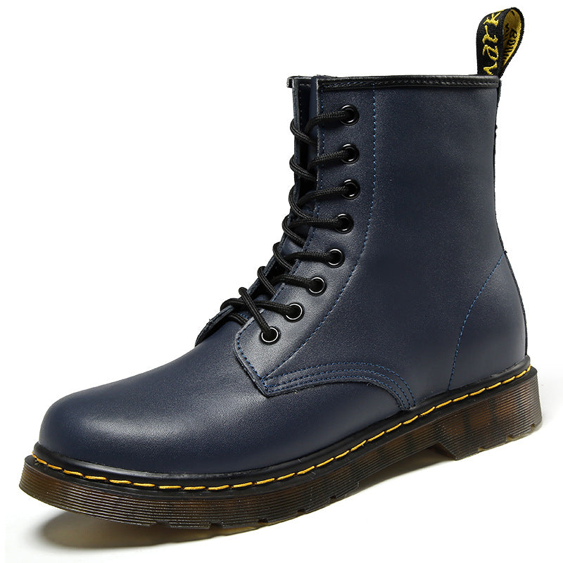 Modern casual lace-up boots for women