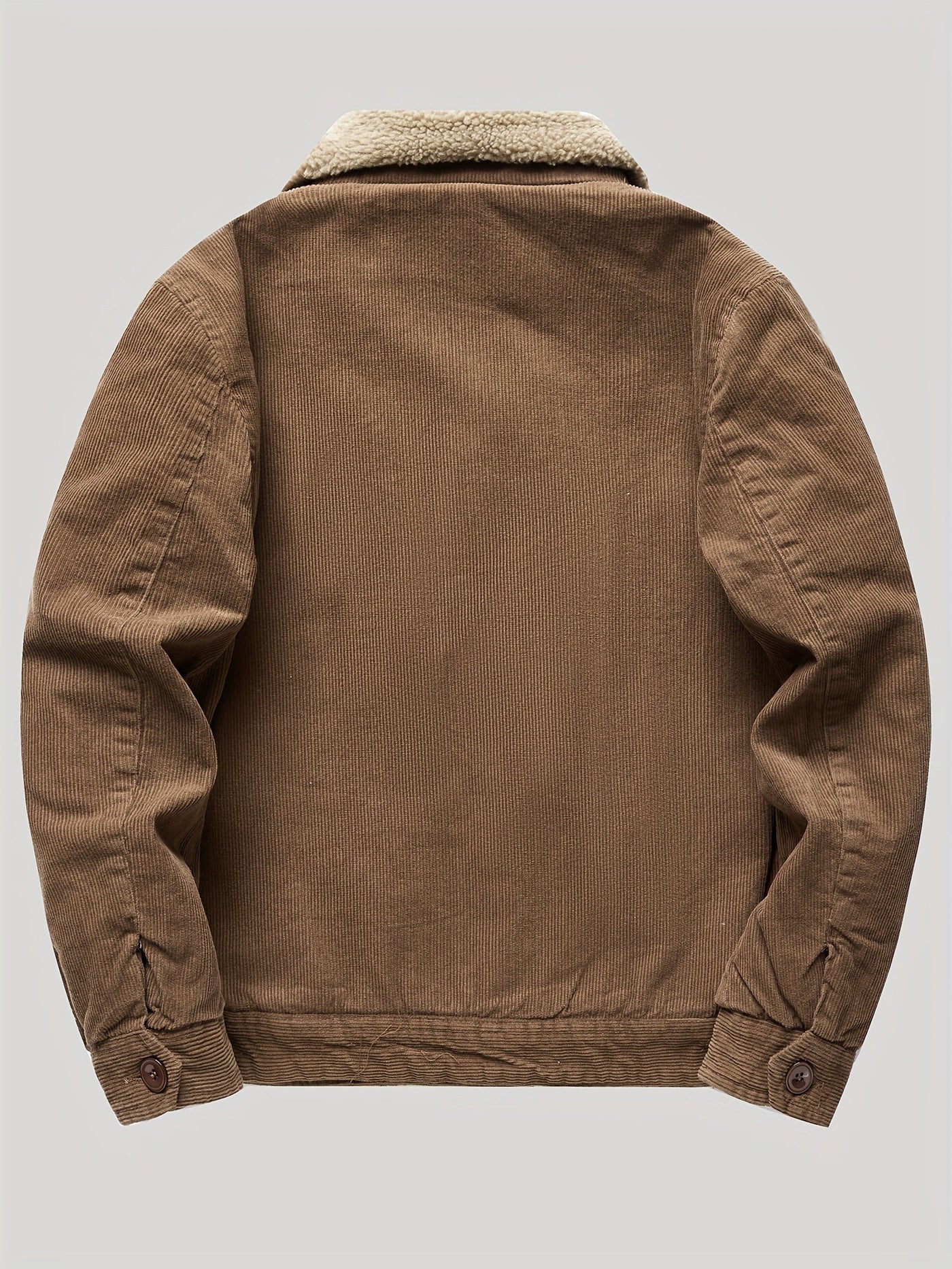 Men's Full-Zip Jacket, Lightweight and Warm for Outdoor Activities in Winter