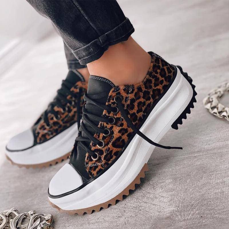 High platform sneakers