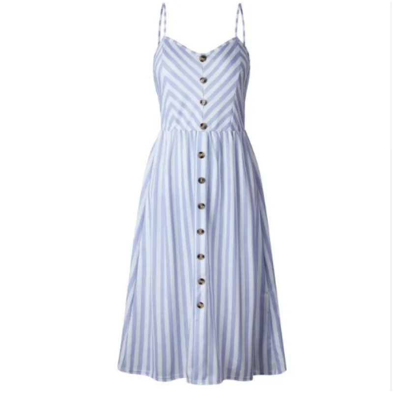 Long indigo robe - white