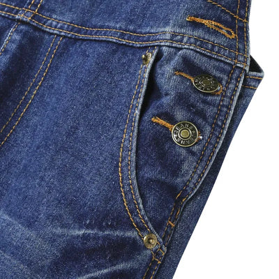 Anna - Vintage denim jumpsuit with pockets