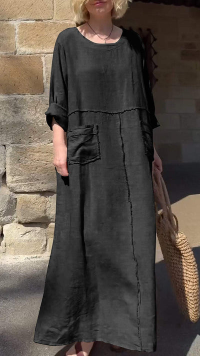 Amalie - Long-sleeved casual dress