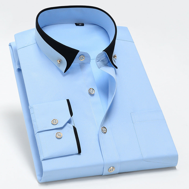 Formal and Elegant Long-Sleeved Shirt for Men