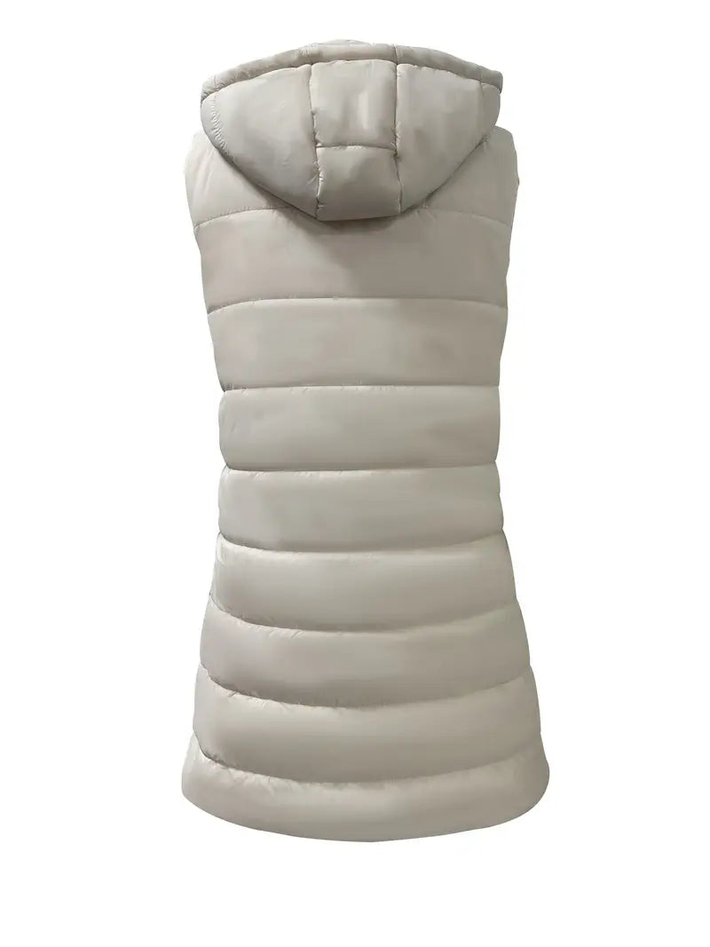 Women's Modern Hooded Casual Vest