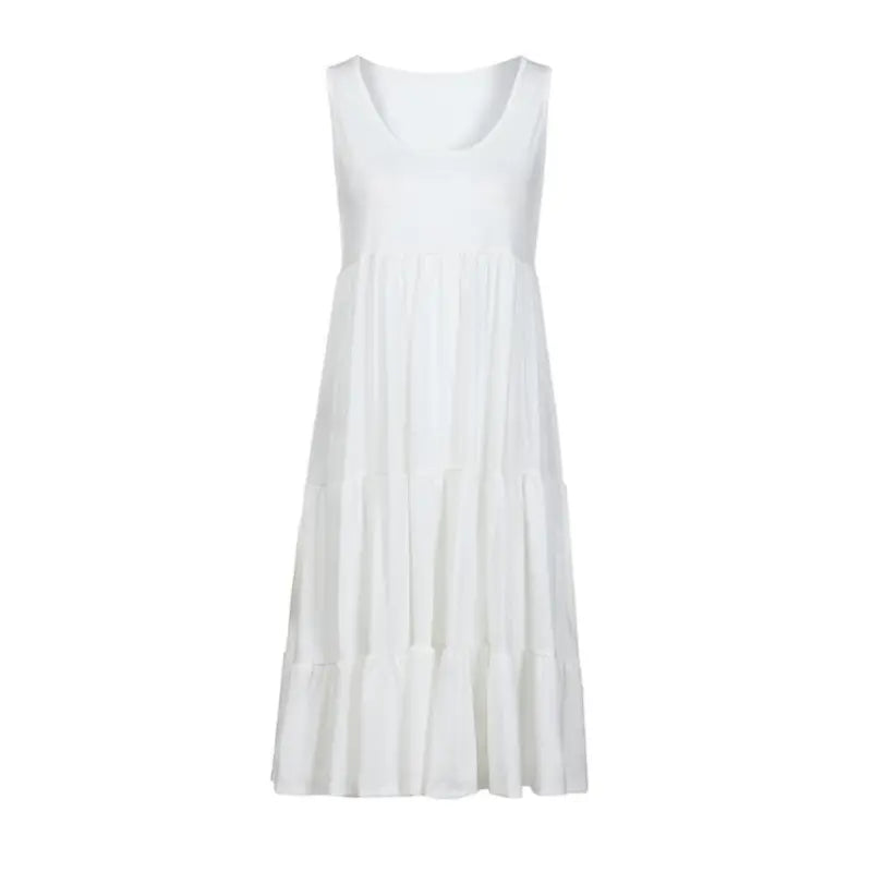 Liza Midi Dress - White