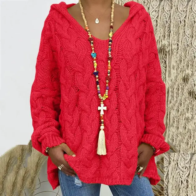 Gabriela - women's twist knit sweater