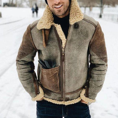 Men's Winter Jacket with Practical Pockets