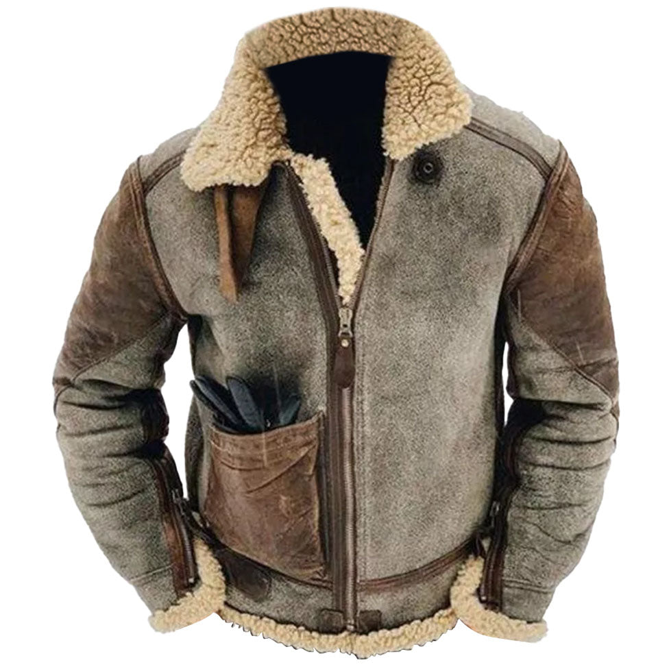 Men's Winter Jacket with Practical Pockets