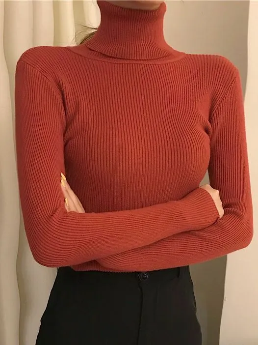 Basic turtleneck sweater