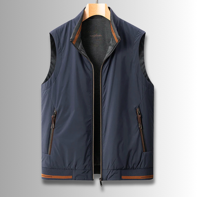 Modern Men's Vest with Versatile Design