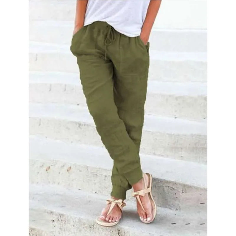 Emma - Women's Drawstring Summer Pants