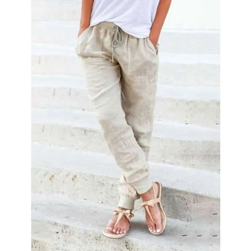 Emma - Women's Drawstring Summer Pants