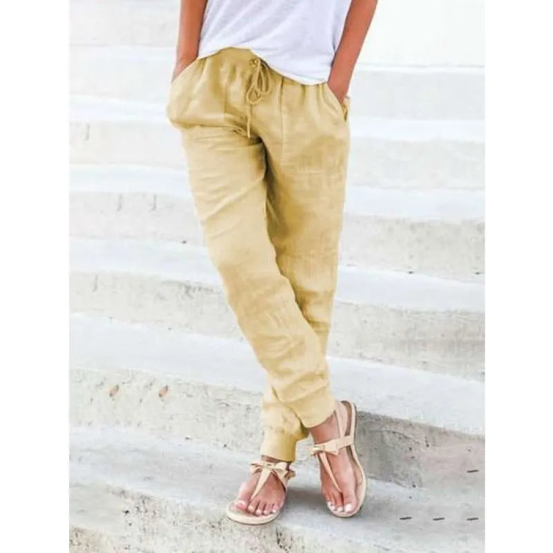 Emma - Women's Drawstring Summer Pants