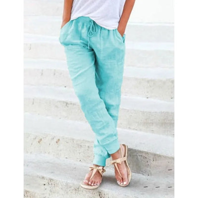 Diana - Summer pants with laces