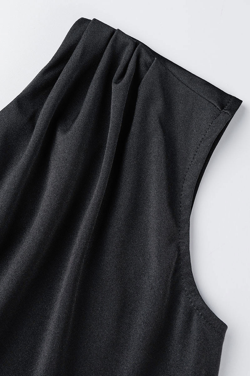 Evie - Elegant Sleeveless Slash Neck Dress