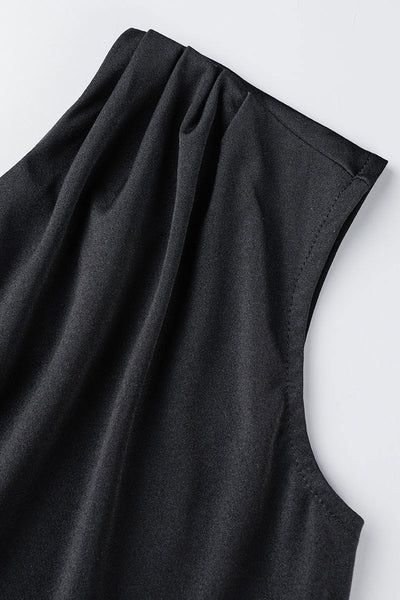 Evie - Elegant Sleeveless Slash Neck Dress