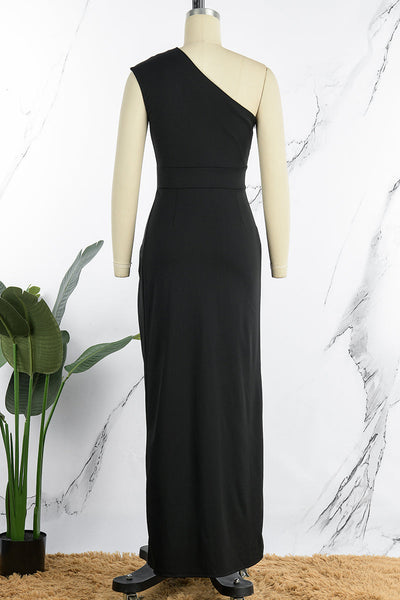 Evie - Elegant Sleeveless Slash Neck Dress