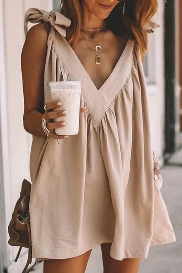 Micaela - V-neck dress