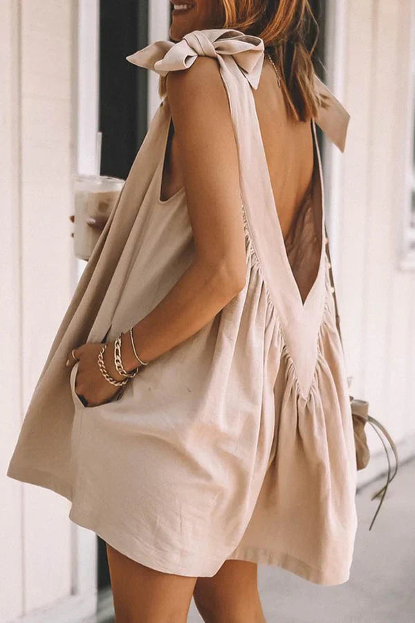 Micaela - V-neck dress