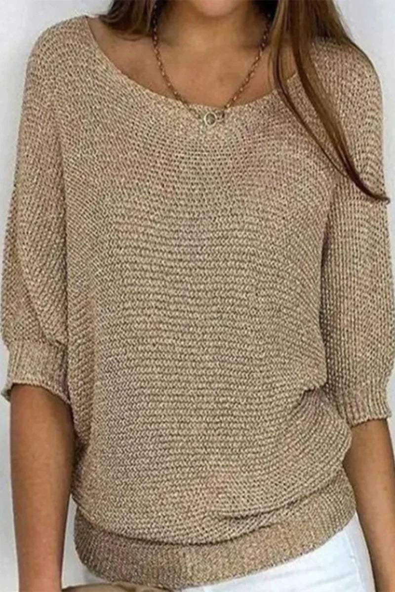 Jamila - Casual Crew Neck T-Shirt