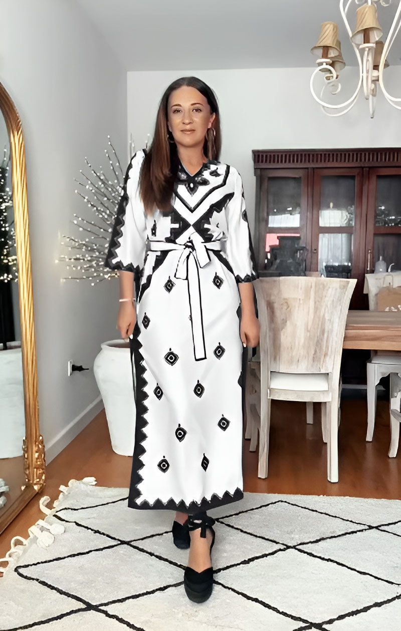 Martina - Printed Kaftan