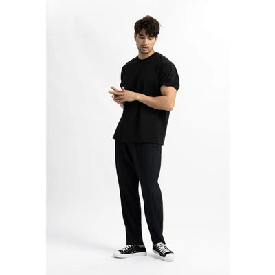 George - Men's Loose Fit Pleated Pants