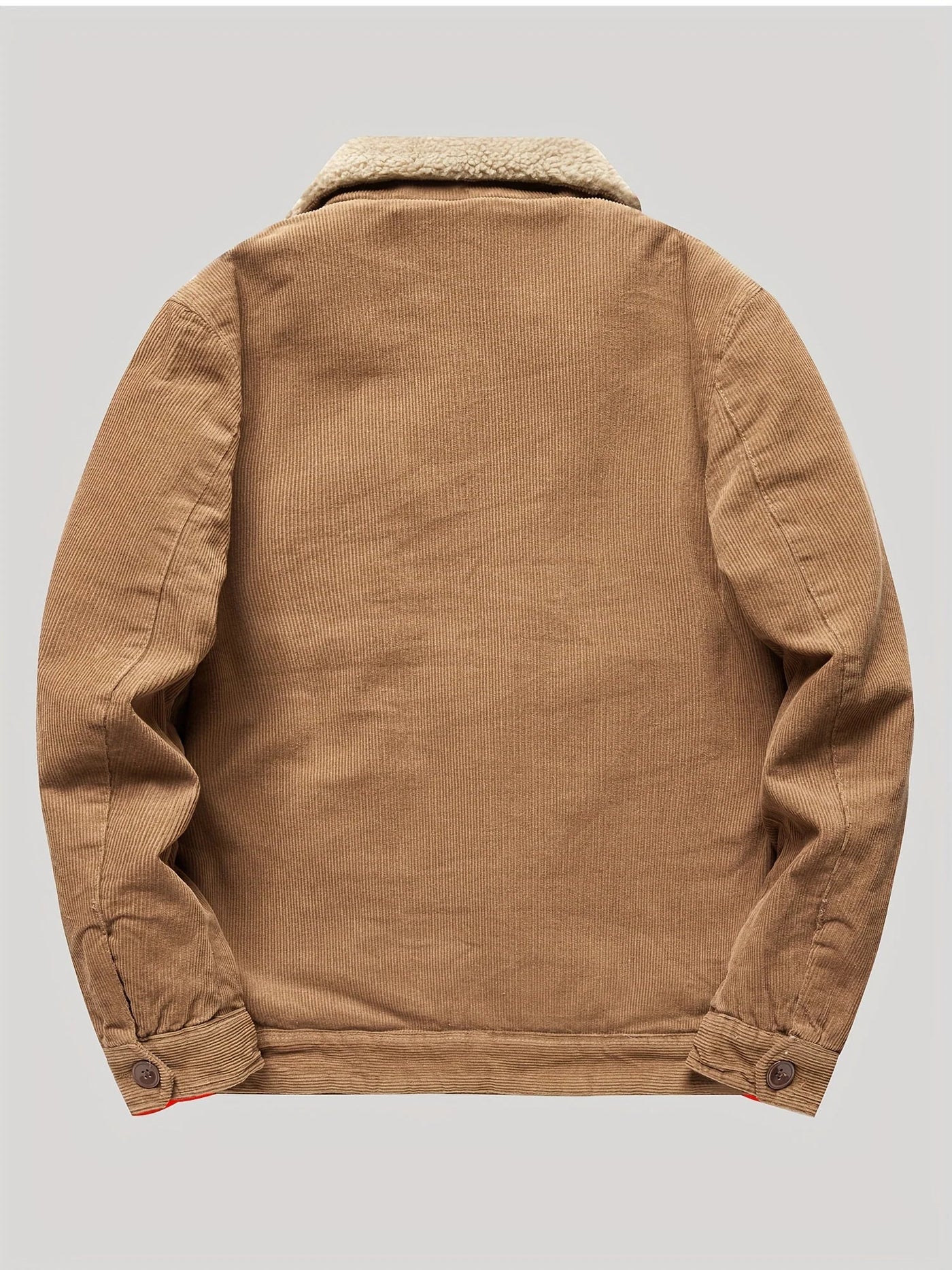 Men's Button-Down Jacket - Ideal for Winter Adventures