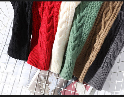 Warm turtleneck sweater for stylish men