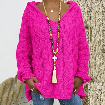 Gabriela - women's twist knit sweater