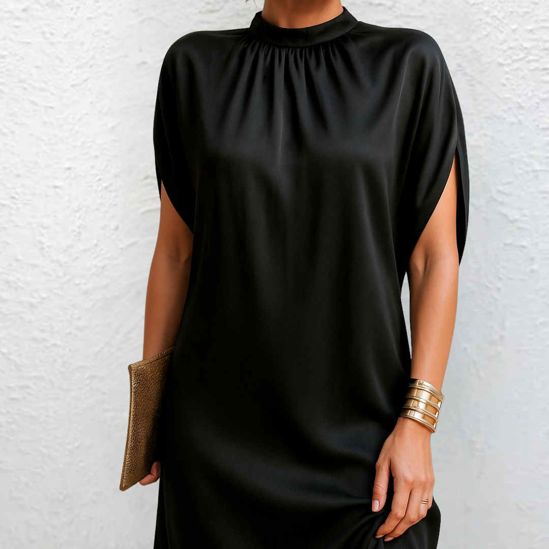 Mini dress with an elegant design and flattering cut for special occasions