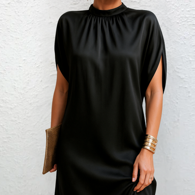 Mini dress with an elegant design and flattering cut for special occasions