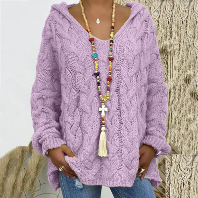 Gabriela - women's twist knit sweater
