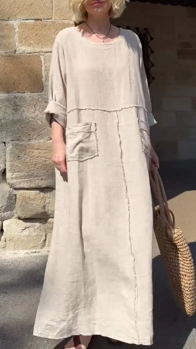 Amalie - Long-sleeved casual dress