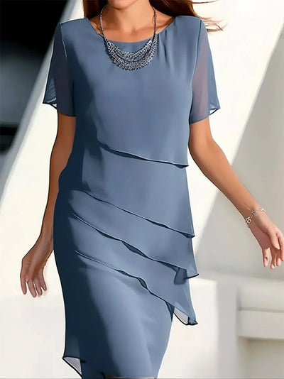 Ines I Elegant and Slimming Dress